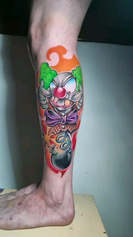 Trabalho 01 — tatuagem realizada no estúdio Kactus Tattoo