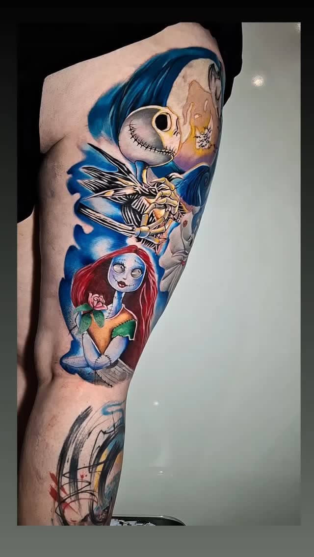 Trabalho 02 — tatuagem realizada no estúdio Kactus Tattoo