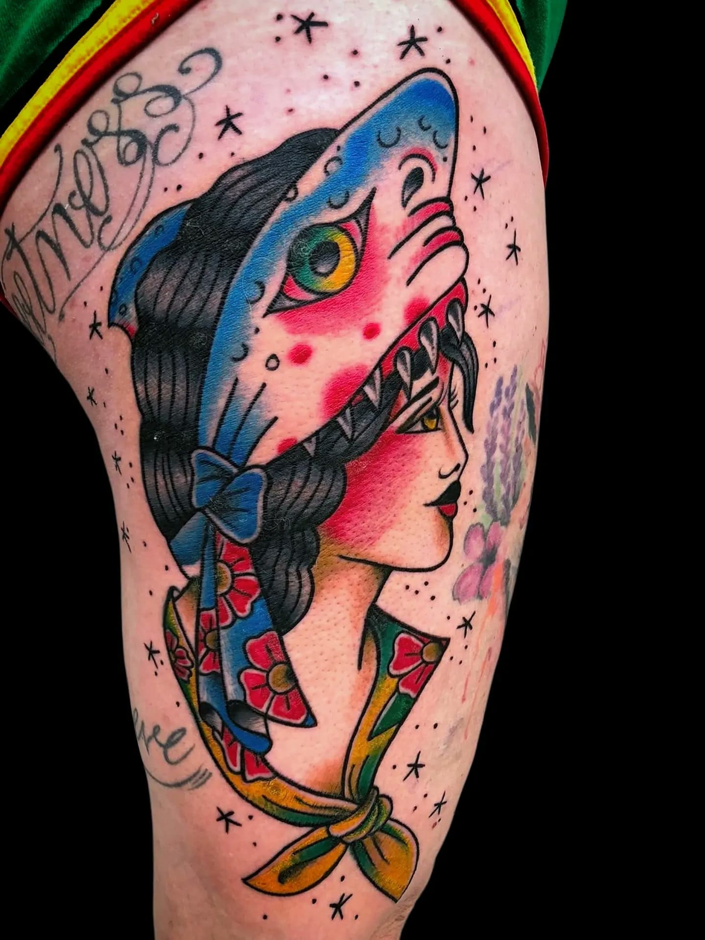 Trabalho 06 — tatuagem realizada no estúdio Kactus Tattoo